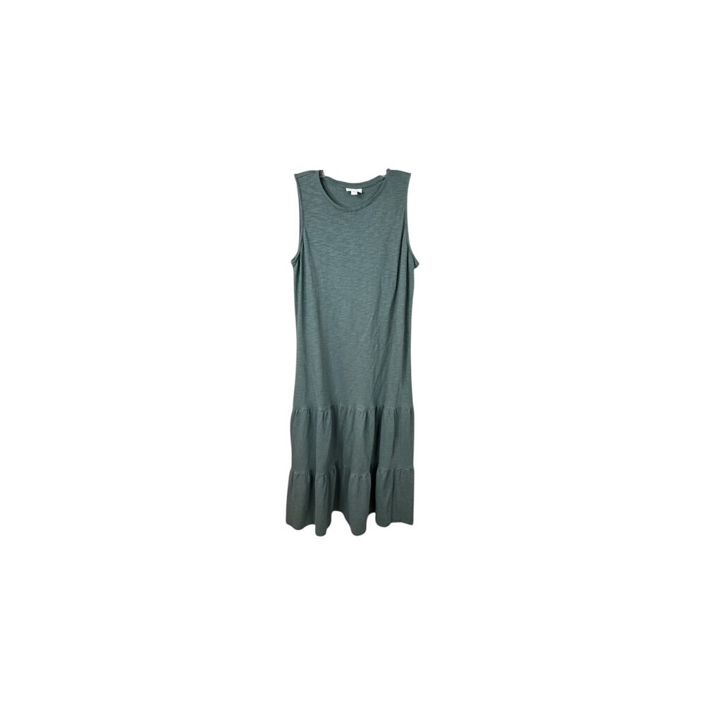 J. Jill Sleeveless Tiered Aline Maxi Dress